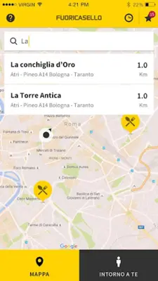 Fuoricasello Guida Ristoranti android App screenshot 0