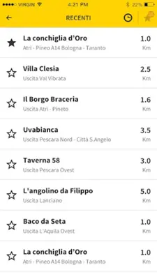 Fuoricasello Guida Ristoranti android App screenshot 1